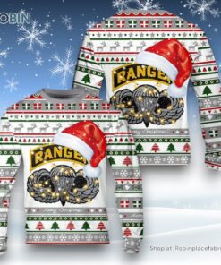 Ranger Tab With Wings Ugly Christmas Sweatshirt, Sweater For Men And Women, Christmas Gift