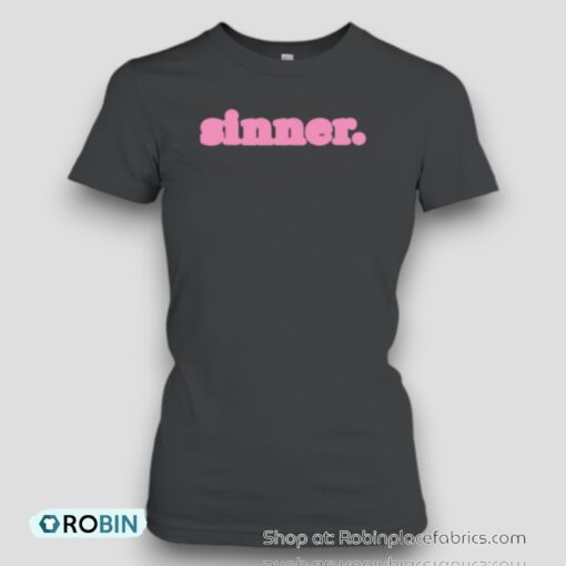 Raye Pink Sinner Ringer Unisex Shirt