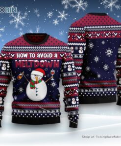 Red Wine Snowman How To Avoid A Meltdown Ugly Christmas Sweater