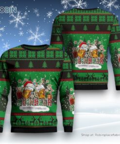 Reinbeer With Gifts And Christmas lights Ugly Christmas Sweater For Men And Women, Christmas Gift