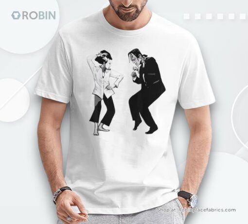 Retro Frankenstein Monster And Bride Dancing Halloween Shirt