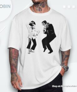 Retro Frankenstein Monster And Bride Dancing Halloween Shirt