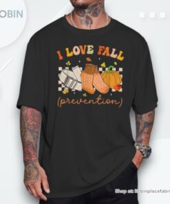 Retro I Love Fall Prevention Fall Physical Therapy Groovy Shirt Retro I Love Fall Prevention Fall Physical Therapy Groovy Shirt