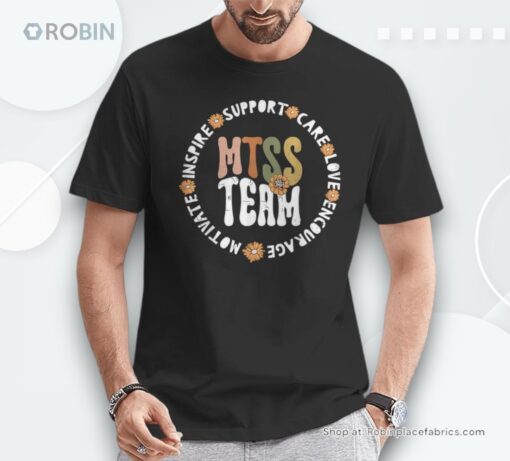 Retro Mtss Team Multi Tiered System Of Support Student Shirt