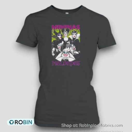 Retro Vintage 90S Disney Villains , Meninas Malvadas Disney Friends , Bad Witches Club Unisex Shirt
