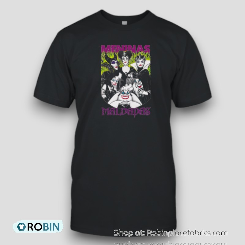Retro Vintage 90S Disney Villains , Meninas Malvadas Disney Friends , Bad Witches Club Unisex Shirt Retro Vintage 90S Disney Villains , Meninas Malvadas Disney Friends , Bad Witches Club Unisex Shirt