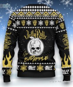 Rollin Jelly Roll Bad Apple Ugly Sweater and Sweatshirt