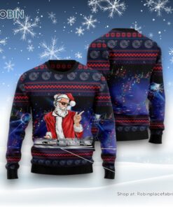 Santa Claus Dance Night Party Ugly Sweater For Men And Women, Christmas Gift