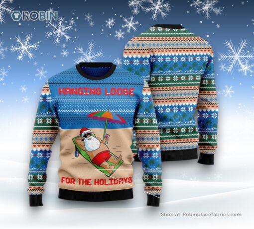 Santa Claus Holiday Ugly Christmas Sweater