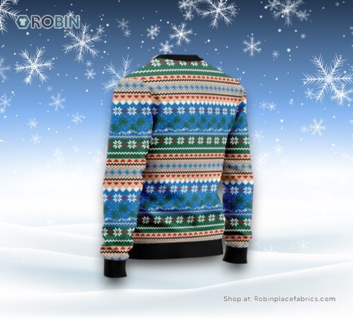 Santa Claus Holiday Ugly Christmas Sweater For Men And Women, Christmas Gift