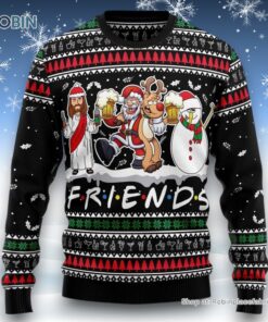 Santa Claus Jesus Friend Ugly Christmas Sweatshirt, Sweater, Christian Sweater, God Gift