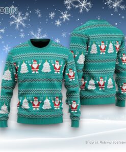 Santa Claus Joyful Holiday Ugly Christmas Sweater For Men And Women, Christmas Gift