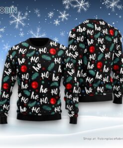 Santa Claus Laughing Pattern Ugly Christmas Sweater For Men And Women, Christmas Gift