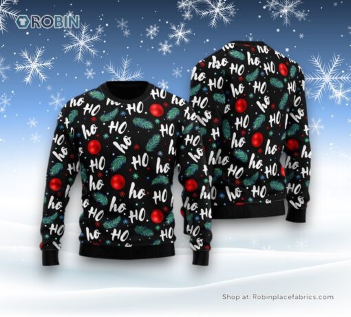 Santa Claus Laughing Pattern Ugly Christmas Sweater For Men And Women, Christmas Gift