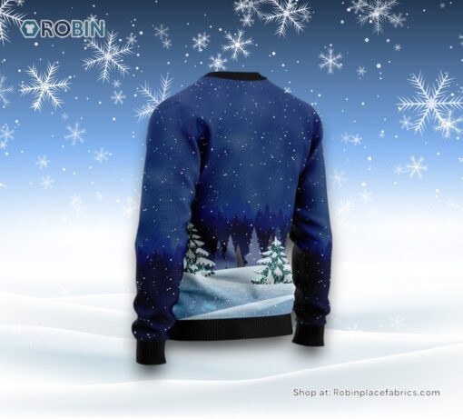 Santa Claus Playing Skateboard Ugly Christmas Sweater For Men And Women, Christmas Gift