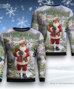 Santa Claus Ugly Christmas Sweatshirt, Sweater For Men And Women, Christmas Gift