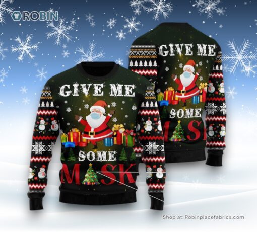 Santa Give Me Ugly Christmas Sweater