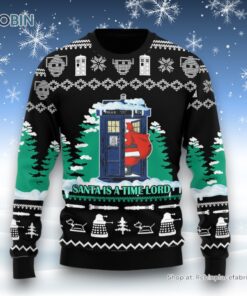 Santa Is A Time Lord Sweater and Sweatshirt Christmas