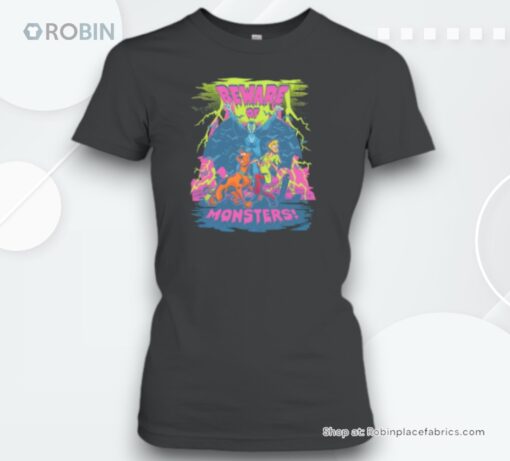 Scooby Doo Beware Of Monsters Unisex Shirt