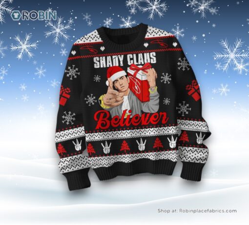 Shady Class Believer Eminem Ugly Sweater and Sweatshirt