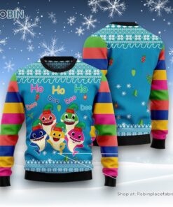 Shark Doo Doo Doo Ugly Christmas Sweater