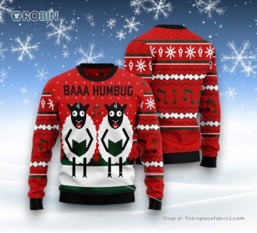 Sheep Lalala Ugly Christmas Sweater