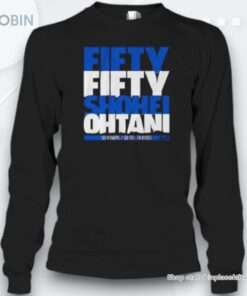 Shohei Ohtani Fifty Fifty 50 Homes 50 Stolen Bases La Dodgers Unisex Shirt
