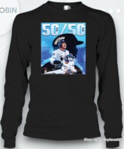 Shohei Ohtani Is The Founder Of The 50 50 Club Unisex Shirt Shohei Ohtani Is The Founder Of The 50 50 Club Unisex Shirt