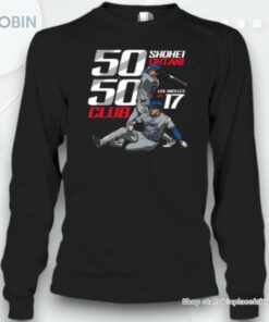Shohei Ohtani Los Angeles Dodgers 50 50 Club Unisex Shirt