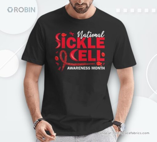 Sickle Cell Warrior For Sickle Cell Awareness Month Shirt