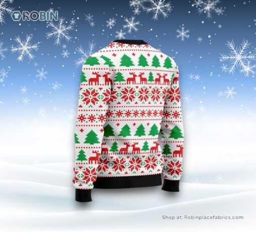 Skull Santa Claus Costume Ugly Christmas Sweater For Men And Women, Christmas Gift