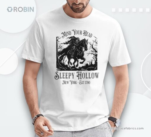 Sleepy Hollow Vintage Headless Horseman Halloween Shirt