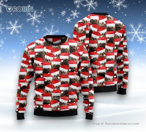 Sloth Group Awesome Ugly Christmas Sweater