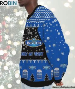 Snoopy Bavaria beer Never Broke My Heart Christmas Ugly Sweatshirt and Sweater