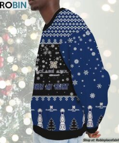 Snoopy Clase Azul Tequila Never Broke My Heart Christmas Ugly Sweatshirt and Sweater