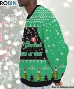Snoopy Grolsch beer Never Broke My Heart Christmas Ugly Sweatshirt and Sweater