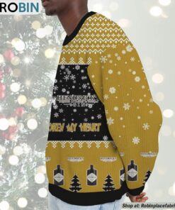 Snoopy Hendrick’s Gin Never Broke My Heart Christmas Ugly Sweatshirt and Sweater