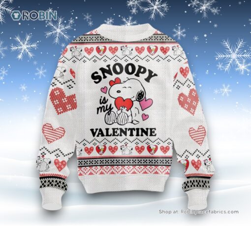 Snoopy Is My Valentine Sweater and Sweatshirt