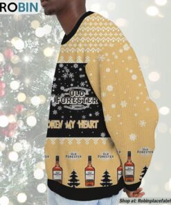 Snoopy Old Forester Never Broke My Heart Christmas Ugly Sweatshirt and Sweater