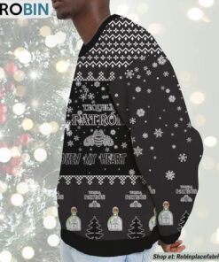 Snoopy Patrón Tequila Never Broke My Heart Christmas Ugly Sweatshirt and Sweater