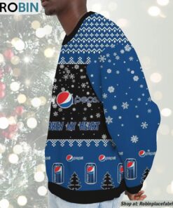 Snoopy Pepsi Never Broke My Heart Christmas Ugly Sweatshirt and Sweater