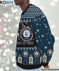 Snoopy Plymouth Gin Never Broke My Heart Christmas Ugly Sweatshirt and Sweater