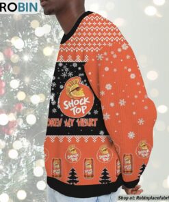 Snoopy Shock Top Never Broke My Heart Christmas Ugly Sweatshirt and Sweater Snoopy Shock Top Never Broke My Heart Christmas Ugly Sweatshirt and Sweater
