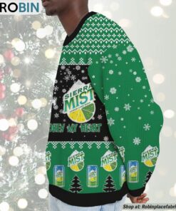 Snoopy Sierra Mist Never Broke My Heart Christmas Ugly Sweatshirt and Sweater