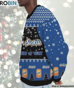 Snoopy Sunkist Never Broke My Heart Christmas Ugly Sweatshirt and Sweater