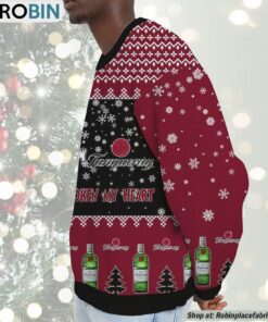 Snoopy Tanqueray Gin Never Broke My Heart Christmas Ugly Sweatshirt and Sweater