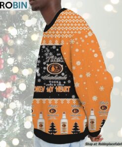 Snoopy Tito’s Handmade Vodka Never Broke My Heart Christmas Ugly Sweatshirt and Sweater