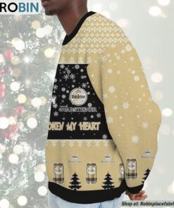 Snoopy Warsteiner beer Never Broke My Heart Christmas Ugly Sweatshirt and Sweater