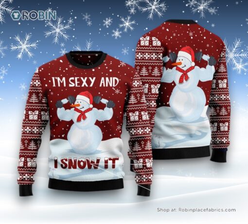 Snowman Christmas Ugly Christmas Sweater