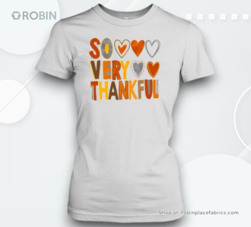 So Very Thankful Teacher Unisex Shirt